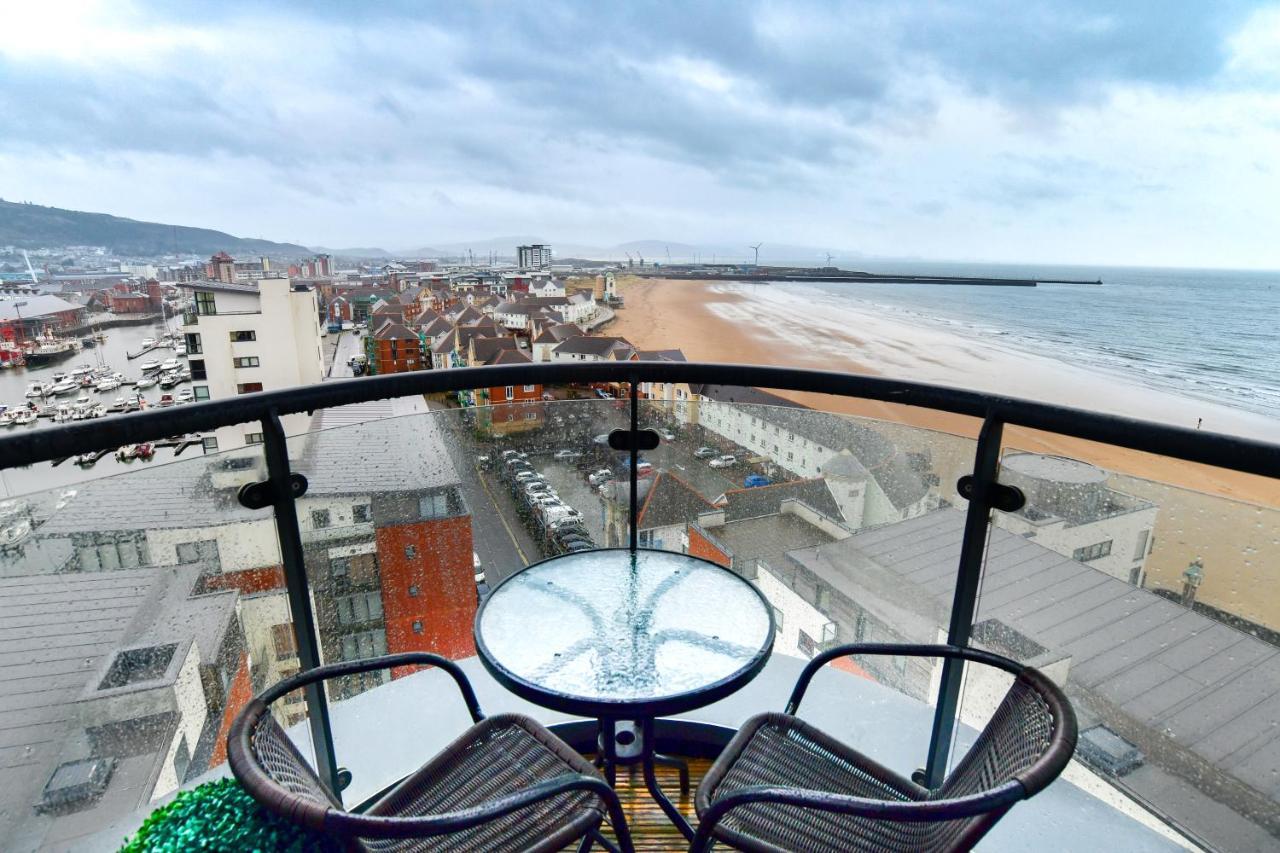Meridian Quay Apartments, By Jsw Short Stay Swansea Exterior foto
